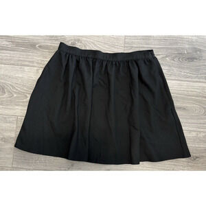 Zara Trafaluc TRF Collection Black Skirt Sz‎ Large Flowy Mini Pockets